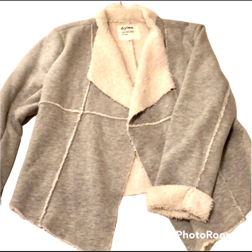 dylan‎ by True Grit Gray Sherpa Jacket